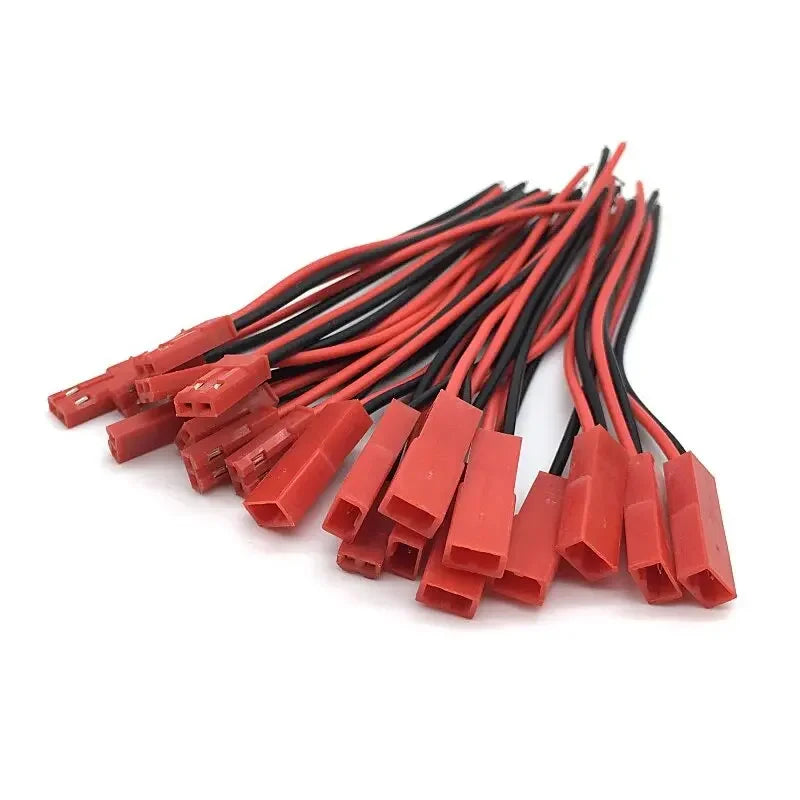 20pcs JST 2 Pin Male Female Connector Cable 200mm