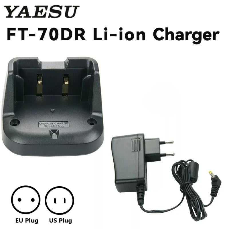 YAESU SBR-24LI Rapid Desktop Charger for FT-70D & FT-70DR Two-Way Radios