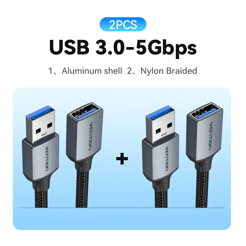 Vention USB 3.0 Extension Cable High Speed Data Extender