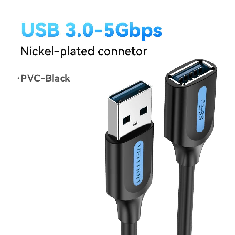 Vention USB 3.0 Extension Cable High Speed Data Extender