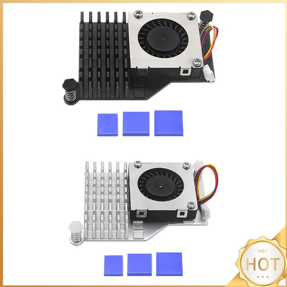 Raspberry Pi 5 Active Cooler Heat Sink with Adjustable Cooling Fan