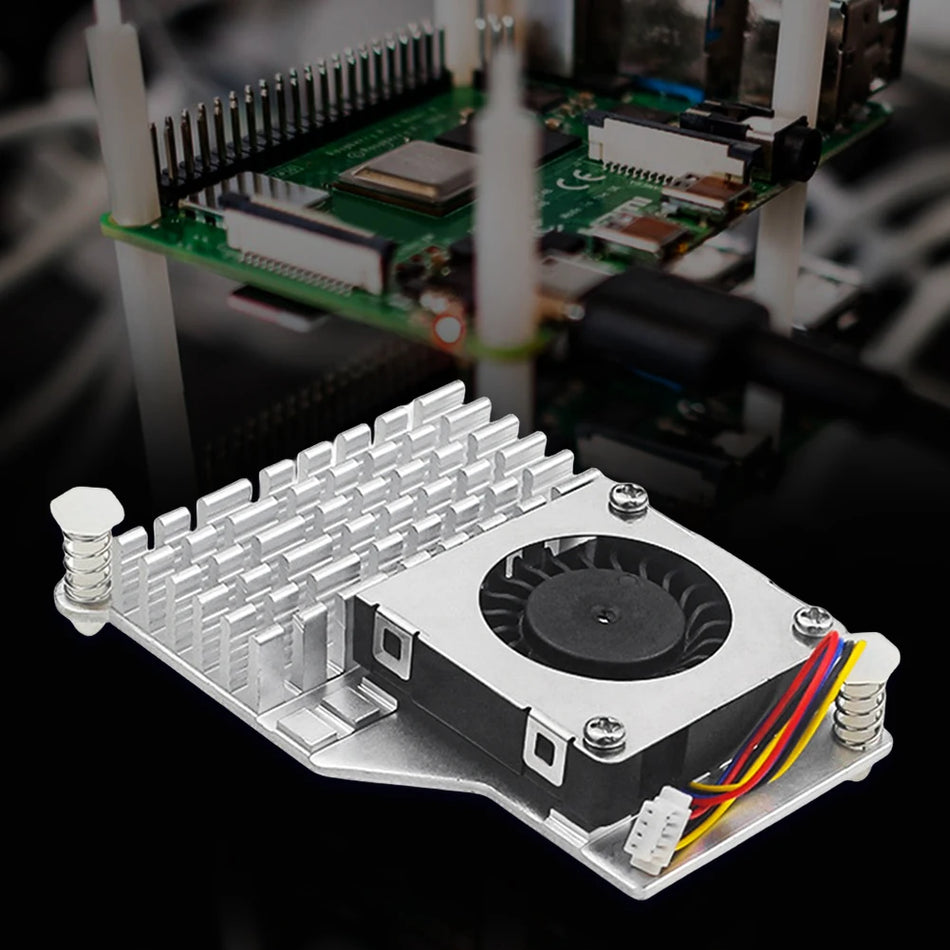 Raspberry Pi 5 Active Cooler Aluminum Heatsink Cooling Fan