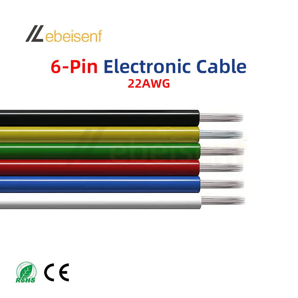22AWG LED Strip Extension Cable – 2Pin / 3Pin / 4Pin / 5Pin / 6Pin – 5M & 10M