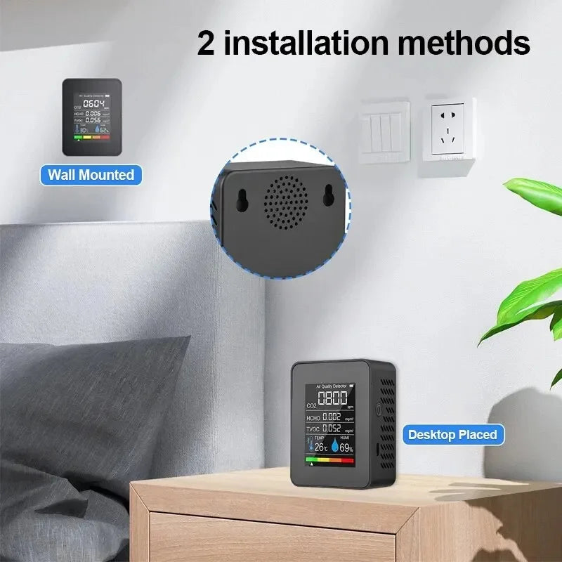 Smart CO2 Air Quality Monitor