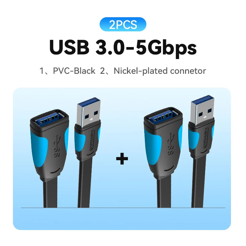 Vention USB 3.0 Extension Cable High Speed Data Extender