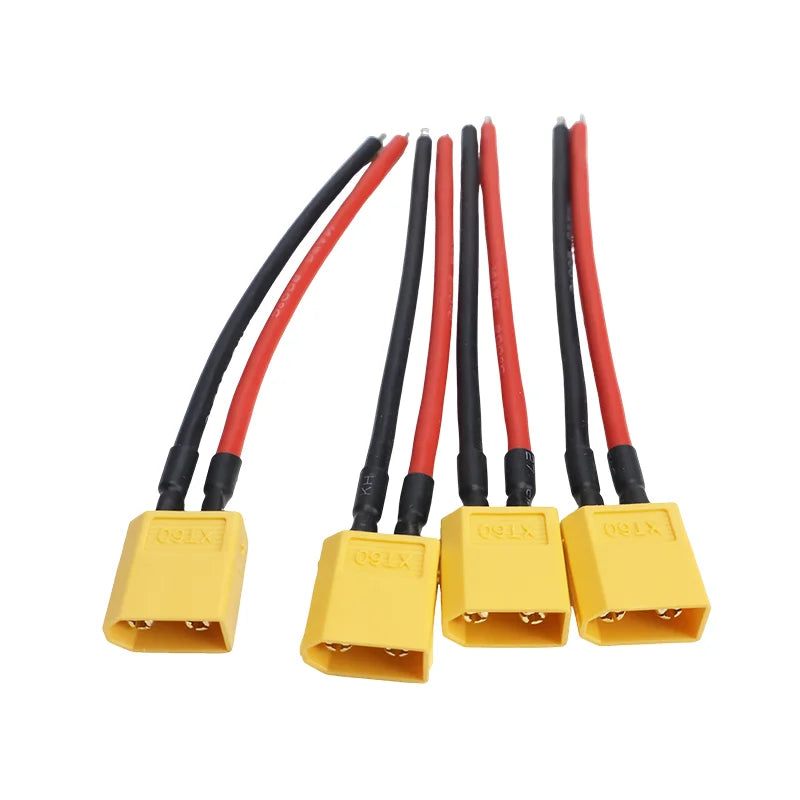 XT60 Male Female Connector Cable 14AWG Silicone Wire for RC Battery Drone ESC