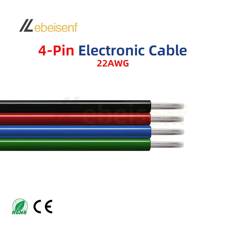 22AWG LED Strip Extension Cable – 2Pin / 3Pin / 4Pin / 5Pin / 6Pin – 5M & 10M